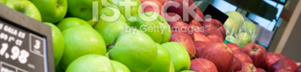 Supermarket produce display